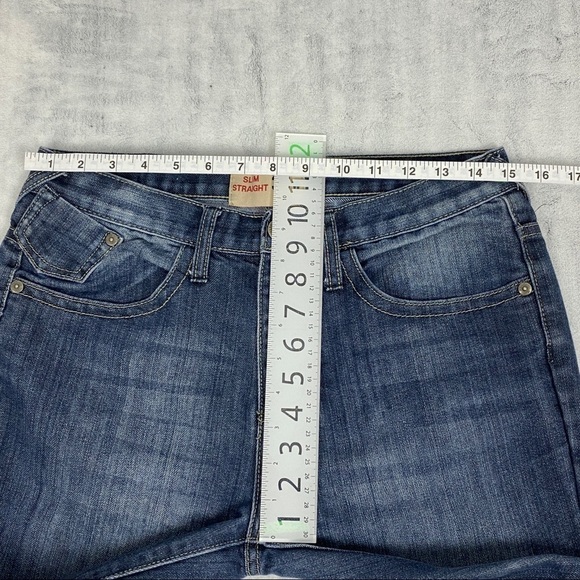 Bongo Slim Straight Jeans 30W 31L Medium Wash - Picture 9 of 10